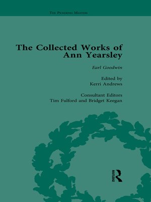 cover image of The Collected Works of Ann Yearsley Vol 2
